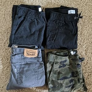 Boys Old Navy and Levi's joggers